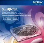 Brother scanncut acryl stempelblokken 1 +1 Gratis, Ophalen of Verzenden