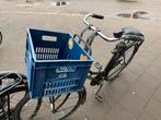 Omafiets met nieuwe banden en mand, 53 tot 56 cm, Ophalen of Verzenden, Gebruikt, Handrem