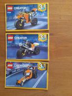 Lego creator motor 31059, Ophalen of Verzenden, Zo goed als nieuw, Complete set, Lego