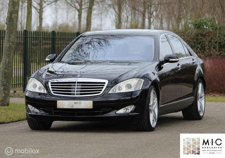 Mercedes S 500 Lang Prestige | 126.000 km | Inruil mogelijk., Auto's, Mercedes-Benz, Bedrijf, Te koop, S-Klasse, ABS, Achteruitrijcamera
