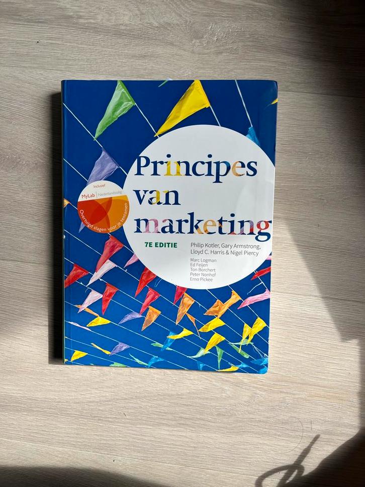 Principes van Marketing, 7e editie - Goede Staat, Boeken, Economie, Management en Marketing, Gelezen, Economie en Marketing, Ophalen of Verzenden
