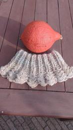 Alpaca sjaal / kraag crème/zand handgemaakt, Ophalen of Verzenden, Nieuw, Maat 42/44 (L), Sjaal