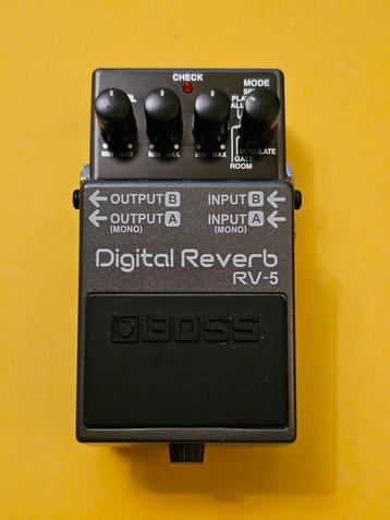 Boss RV-5 Digital Reverb Pedaal beschikbaar voor biedingen
