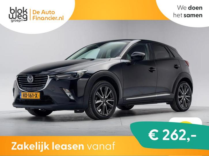 Mazda CX-3 2.0 SkyActiv-G 120 GT-M [ Trekhaak, € 15.445,00, Auto's, Mazda, Bedrijf, Te koop, CX-3, ABS, Achteruitrijcamera, Adaptieve lichten
