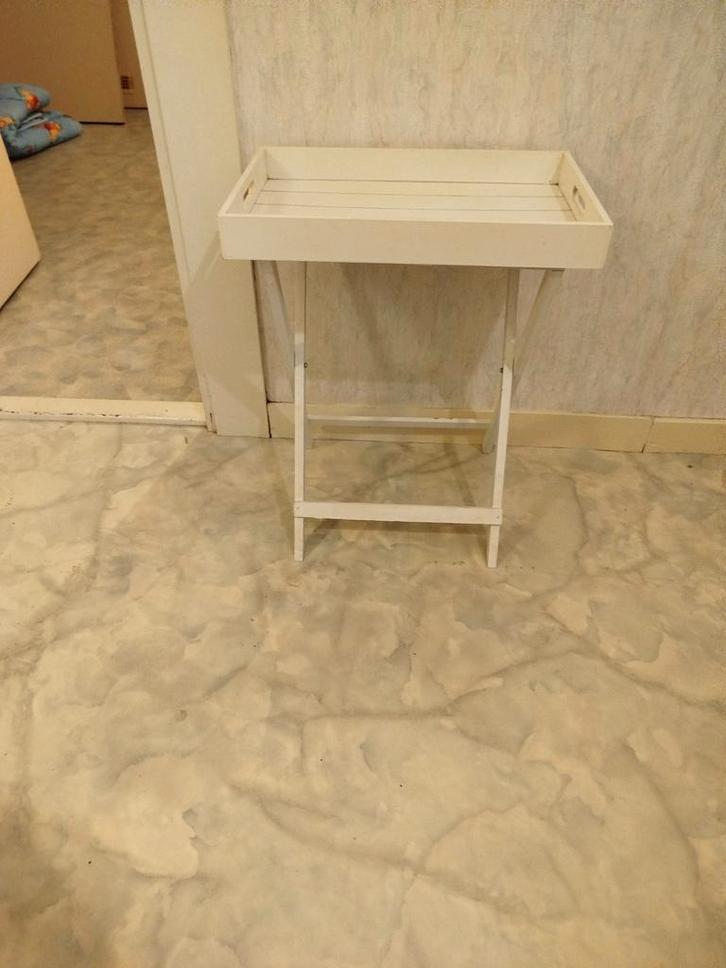 Butlertray / Dienbladtafel, Huis en Inrichting, Tafels | Bijzettafels, Gebruikt, Rechthoekig, Minder dan 45 cm, Minder dan 55 cm
