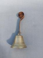 Antieke Deurbel met Krul  / kerstmanbel / bel, Antiek en Kunst, Ophalen of Verzenden