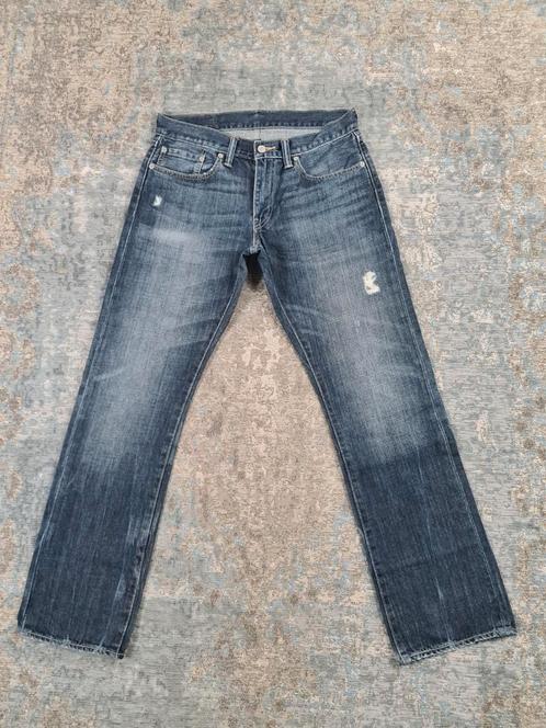 Levi's 514 W31 L32 Straight 100% katoen Bronno3132 Blauw, Kleding | Heren, Spijkerbroeken en Jeans, Zo goed als nieuw, W32 (confectie 46) of kleiner