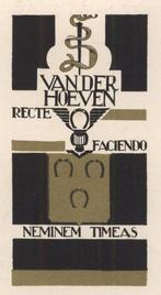 0500 Ex Libris Nederland : Jeanne Bieruma Oosting, 1928, Verzenden