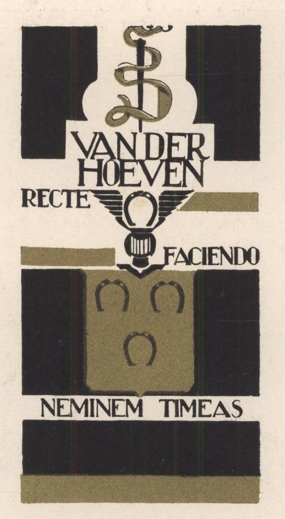 0500 Ex Libris Nederland : Jeanne Bieruma Oosting, 1928, Antiek en Kunst, Kunst | Etsen en Gravures, Verzenden
