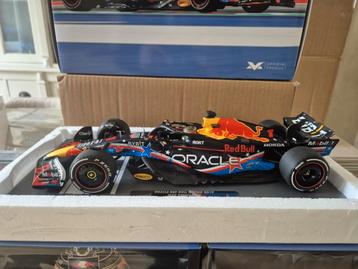 max verstappen 1:18 special livery austin Rb19 2023  beschikbaar voor biedingen