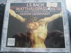 Matthäuspassion Bach Gustav Leonhardt  3 disc, Cd's en Dvd's, Ophalen of Verzenden, Classicisme, Zo goed als nieuw, Overige typen