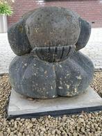 Prachtig beeld Yogiman 65 cm, Tuin en Terras, Ophalen, Gebruikt, Steen, Boeddhabeeld