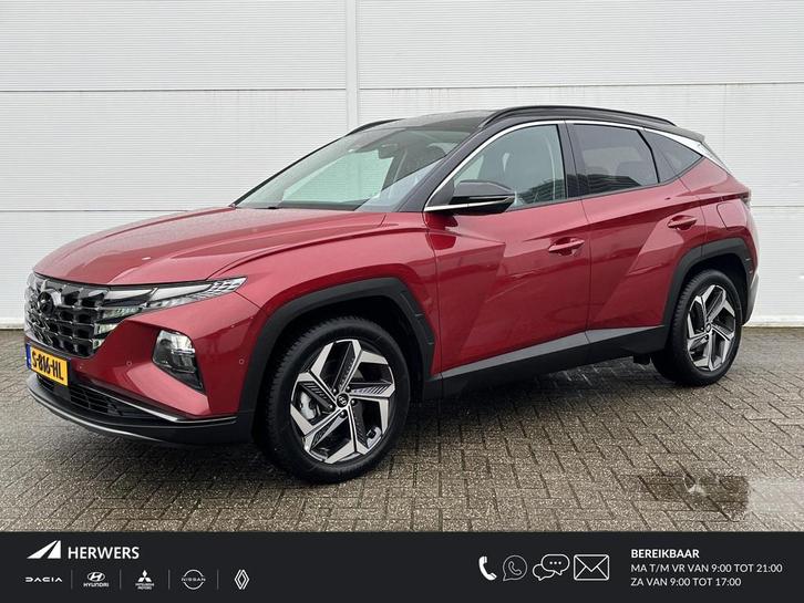 Hyundai Tucson 1.6 T-GDI HEV Premium / Achterbank verwarmd /, Auto's, Hyundai, Bedrijf, Te koop, Tucson, 360° camera, ABS, Adaptive Cruise Control