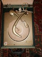 Triotrack oude grammafoonspeler, Muziek en Instrumenten, Ophalen, Gebruikt