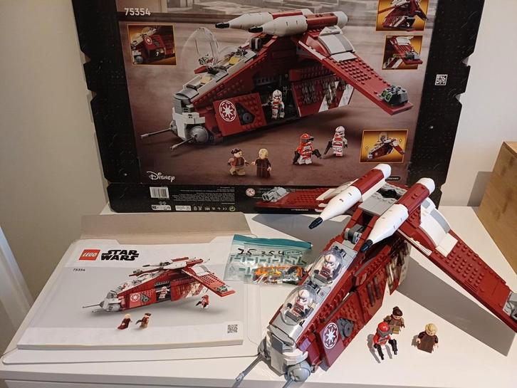 LEGO Star Wars 75354 Clone Commander Cody Command Station, Kinderen en Baby's, Speelgoed | Duplo en Lego, Zo goed als nieuw, Ophalen of Verzenden