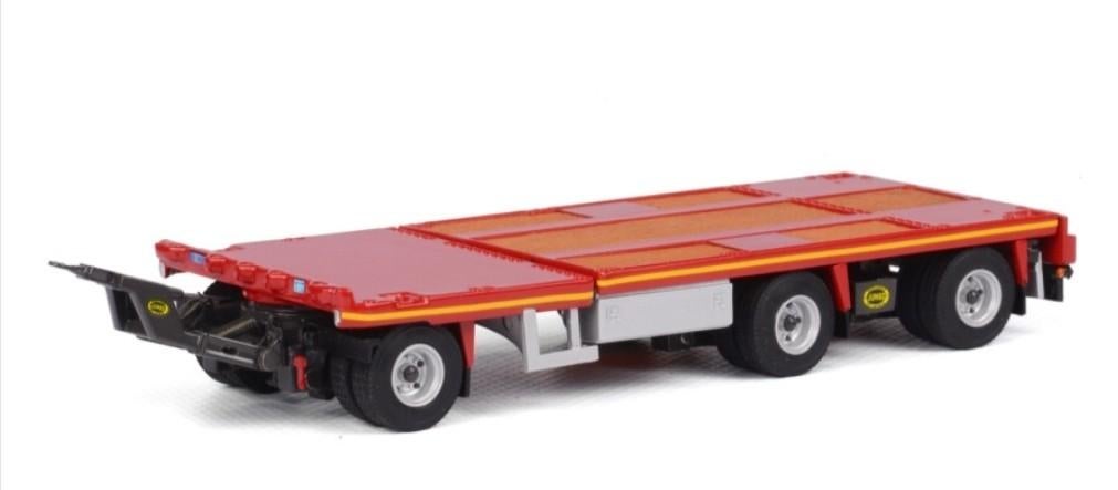 WSI 3 ASSIGE JUMBO VLAKKE TRAILER