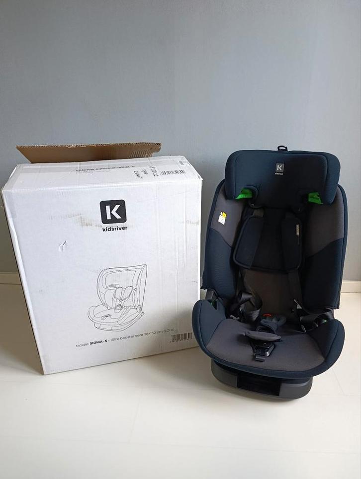 Kidsriver Sigma S autostoel 76-150cm, ISOFIX, Kinderen en Baby's, Autostoeltjes, Nieuw, Overige merken, 15 t/m 36 kg, Isofix, Ophalen