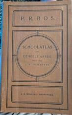 Schoolatlas der geheele wereld uit 1910 (19de druk), Boeken, Gelezen, Bosatlas, Ophalen of Verzenden, Wereld