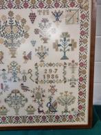 schilderij geborduurd planten en dieren, Ophalen of Verzenden, 'T Olde Gre-j, Info@toldegrej.nl, Endepoelstraat 20f Didam