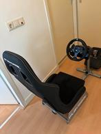 ZGAN PLAYSEAT met een Logitech G920 racestuur met pedalen., Spelcomputers en Games, Spelcomputers | Sony PlayStation Consoles | Accessoires