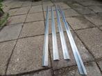 Aluminium daklijsten, Ophalen, Zo goed als nieuw, Aluminium