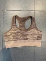 Gymshark seamless sport bh maat M, Maat 38/40 (M), Ophalen of Verzenden, Bruin, Fitness of Aerobics