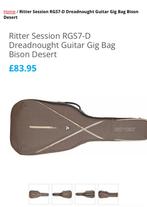 Ritter Session RGS7-D Dreadnought Guitar GigBag Bison Desert, Muziek en Instrumenten, Ophalen of Verzenden, Zo goed als nieuw