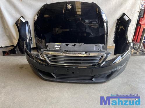 PEUGEOT 308 2 Zwart KTV Voorkop compleet 2013-2021, Auto-onderdelen, Carrosserie en Plaatwerk, Bumper, Peugeot, Gebruikt, Ophalen