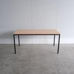 Restpartij, Kantinetafel, 160x80cm, Beuken blad, Zwart, 50 tot 100 cm, -, -, 150 tot 200 cm