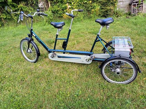 Van Raam driewieltandem nieuwe accu en lader, Fietsen en Brommers, Fietsen | Driewielfietsen, Gebruikt, Ophalen
