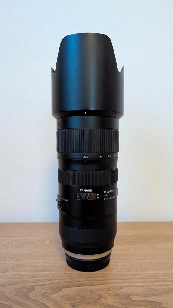 Tamron SP 70-200mm F2.8 Di VC USD G2 Canon EF mount, Audio, Tv en Foto, Fotografie | Lenzen en Objectieven, Zo goed als nieuw