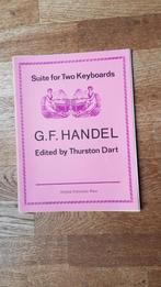 HANDEL   SUITE VOOR 2 keyboards., Muziek en Instrumenten, Bladmuziek, Klassiek, Ophalen of Verzenden, Zo goed als nieuw, Artiest of Componist