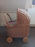 Rieten Poppenwagen - Vintage Charme, Ophalen, Gebruikt, Overige typen