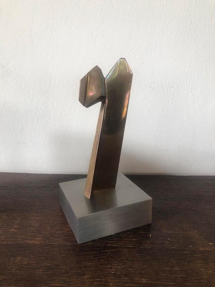 Steffen Christensen sculptuur brons gesigneerd., Antiek en Kunst, Kunst | Designobjecten, Ophalen of Verzenden