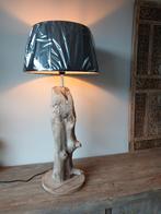 Stoere landelijke boomstronk tafellamp, Nieuw, Ophalen of Verzenden, 75 cm of meer, Stoer sober robuust landelijk drijfhout Oostenrijk