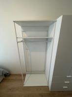 Ikea PLATSA Open element voor hangkleding, wit, 80x40x180 cm, Ophalen, 100 tot 150 cm, Zo goed als nieuw, Metaal