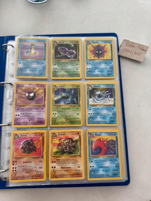 Pokémon Fossil Engels WOTC, Hobby en Vrije tijd, Verzamelkaartspellen | Pokémon, Zo goed als nieuw, Ophalen of Verzenden