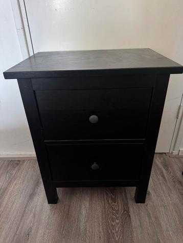 Nachtkastje met 2 lades - Weg wegens verandering Ikea Hemnes