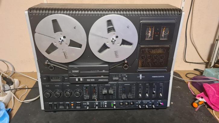 Compleet gereviseerd EW5515 Aristona (philipsN4515), Audio, Tv en Foto, Bandrecorders, Bandrecorder, Met stofkap, Ophalen