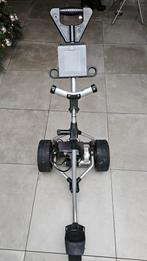 Electrische golfcaddy trolley met lader en boekje., Sport en Fitness, Ophalen, Zo goed als nieuw, Golfkar