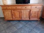 Groot teakhouten dressoir, Huis en Inrichting, Kasten | Dressoirs, Ophalen, Gebruikt, Teakhout, 200 cm of meer