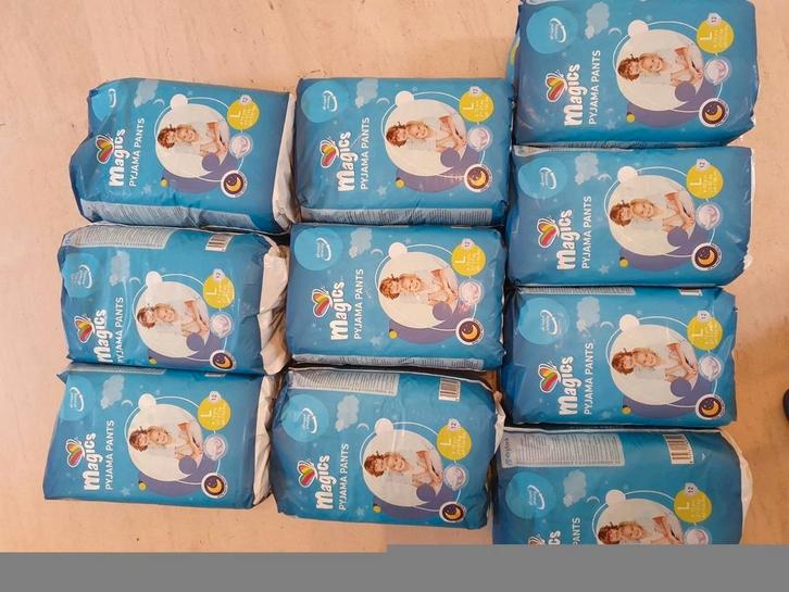 10 pakken Magic Pyjama Pants L (120 stuks) 8-15 jaar, Kinderen en Baby's, Overige Kinderen en Baby's, Nieuw, Ophalen of Verzenden