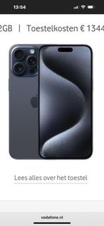 iPhone 15 Pro Max 512G in nieuwstaat!, Ophalen, 512 GB, Blauw, Zo goed als nieuw