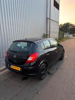 Opel Corsa 1.2 5d 2010 Zwart, Auto's, Opel, Voorwielaandrijving, Stof, Zwart, 4 cilinders