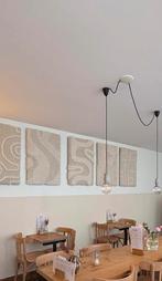 Loods 5 wandpaneel wanddoek japandi stijl  akoestiek doek, Huis en Inrichting, Woonaccessoires | Wanddecoraties, Ophalen, Zo goed als nieuw