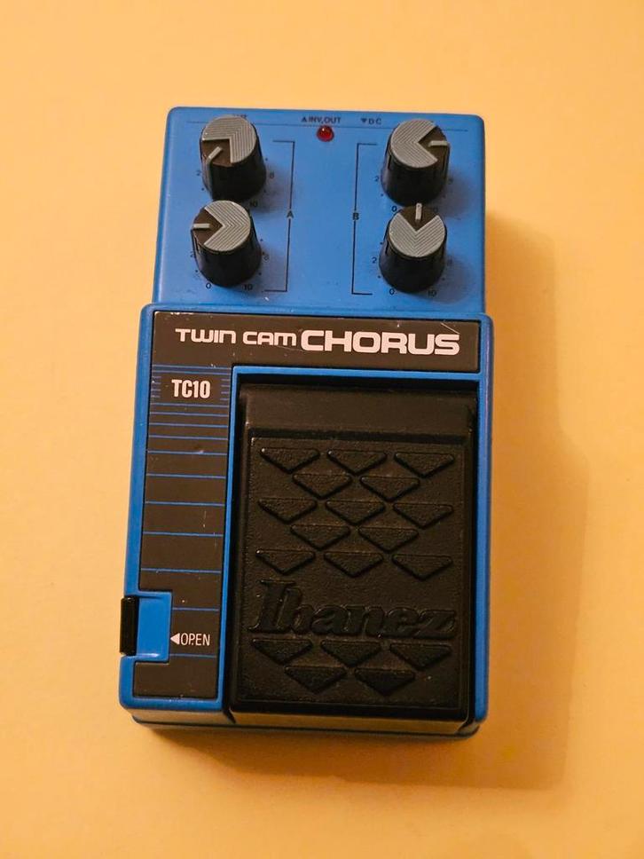 Ibanez TC10 Twin Cam Chorus - Vintage Pedal, Muziek en Instrumenten, Effecten, Gebruikt, Chorus, Ophalen of Verzenden