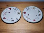 2 Kleine Bordjes Janneke Brinkman December 2007, Gebruikt, Ophalen of Verzenden, Bord(en), Overige stijlen