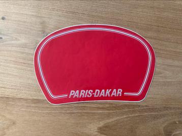 53. Honda mt5 paris Dakar sticker rood beschikbaar voor biedingen