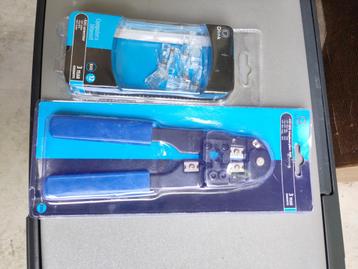 Krimptang Q-Link Ethernet RJ45 met stekkers beschikbaar voor biedingen