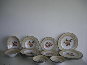 Johnson Bros Fruit Sampler servies beschikbaar voor biedingen